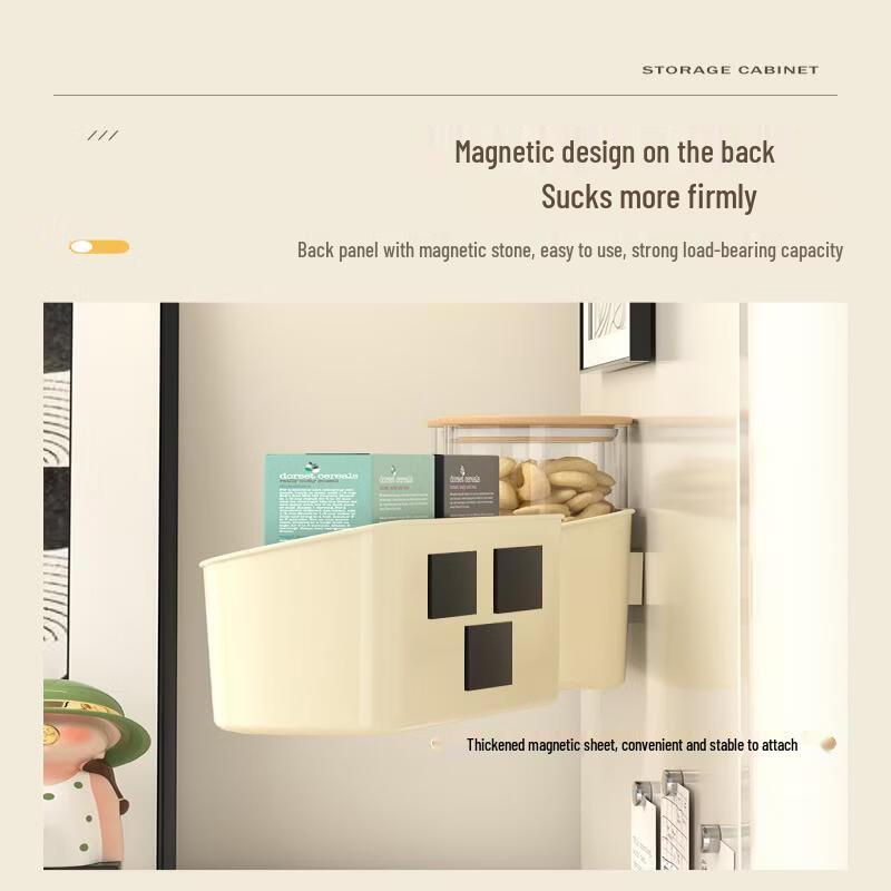 Ruhan Cartoon Magnetic Refrigerator Storage Organizer