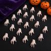 Gruselige Tischplatten-Horror-Akzente Halloween Mini Krabbelnde Hand-Ornamente, Realistische Handflächen-Deko-Requisiten, Gruselige Ornamente Vasenfüller für Spukhaus