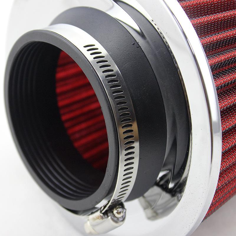 Universal 3 Inch 76 Mm Cold Air Intake Sports Air Filter High Performance Clamp-On Washable Car Professional Spare Parts