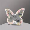 Mom’s Unique Gift: Butterfly Acrylic Souvenir (Daughter/Son). For Birthday/Christmas/Thanksgiving/Mother’s Day.
