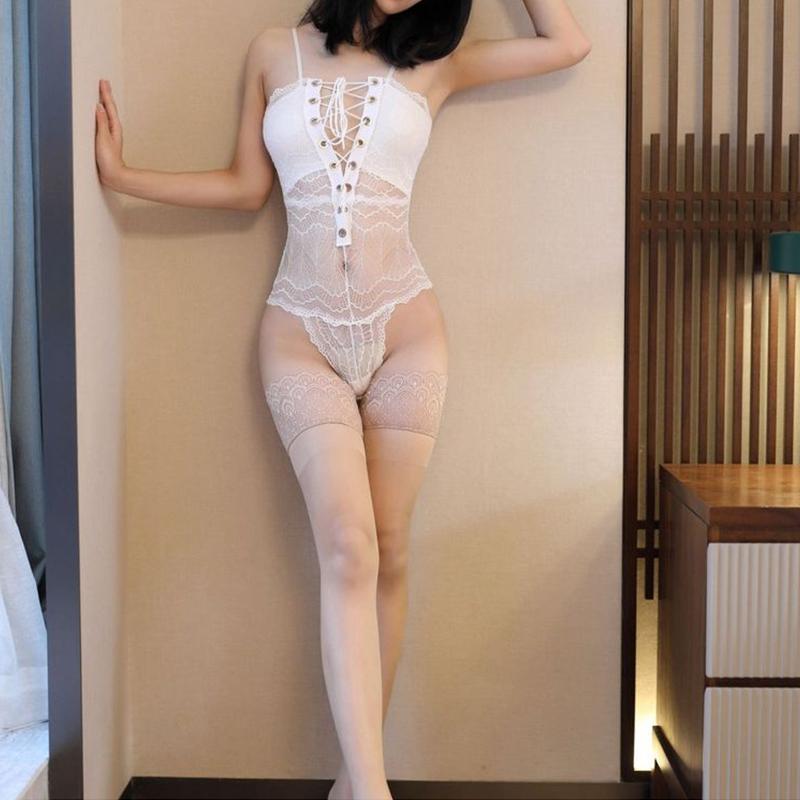 Stockings Silicone Nonslip Sexy Sheer Thigh High Wide Lace Stockings Women Long Socks Bandage Stocking Nightclubs Pantyhose