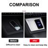 For Tesla Model Y Juniper 2025 Accessories Under-Screen Storage Organizer Box Center Console Screen Protect Trim Charge Pad Mat