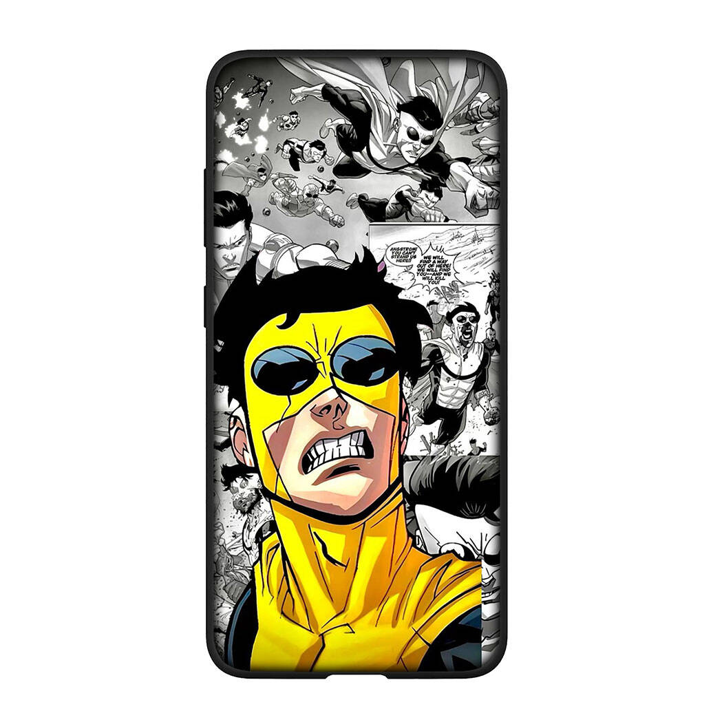 Phone Case for Samsung Galaxy S25 S23 S22 S24 Ultra FE A05 A06 A15 A16 A36 A37 A35 A54 A55 A56 A57 A25 A26 A53 A17 Funda I-Invincibles Collage Cover