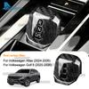 Real Hard Carbon Fiber Sticker For Volkswagen VW Atlas Teramont 2024-2026 Golf 8 8.5 MK8 MK8.5 -2026 Car Gear Shift Cover
