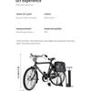 New 1/10 Miniature Alloy Model Bicycle Diecast Metal Bike Adult Simulation House Decor Fun Crafts Collection Ornaments Gifts