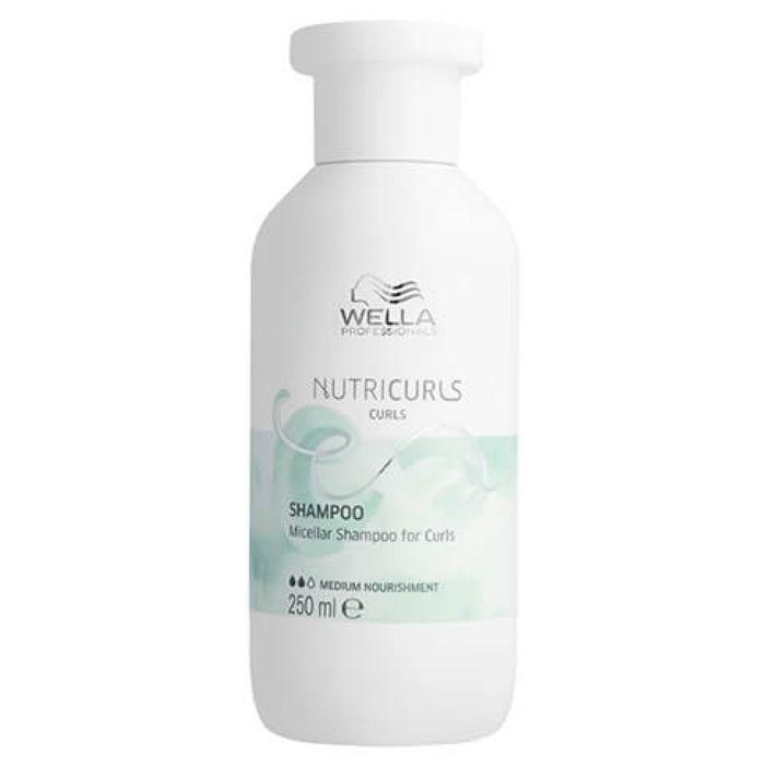 Wella Professionals Nutricurls Shampooing micellaire pour cheveux bouclés 250ml