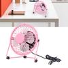 Fan USB Portable Silent Aluminum Blade   Desk Desktop Iron Crafts Fans