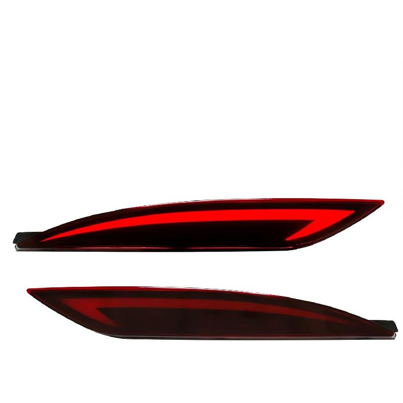 Rear Bumper Reflector Lights For Hyundai Sonata 2011 2012 2013 2014 Tail light Brake Light For Sonata 8th Replacement LED Rear Lamp with Turn Signal