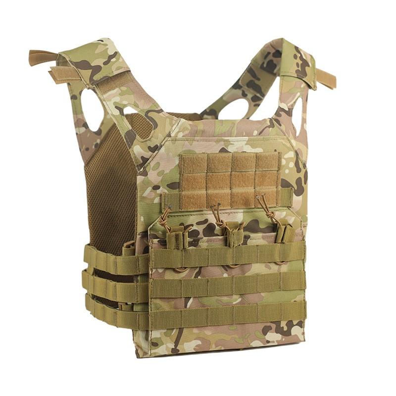 Tactical Vest Quick-Release Multi-Pocket Breathable Oxford Fabric Combat Training Airsoft Paintball Outdoor Activities