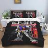 Cartoon/Anime Mobile Suit Gundam-Themed Printed Bedding Set: This soft and comfortable set includes a duvet cover and pillowcase