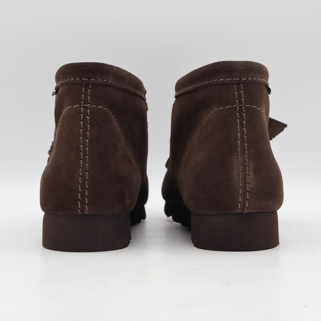 26183075 Clarks Wallabee Boot GORE-TEX Dark Brown Suede (Men's)