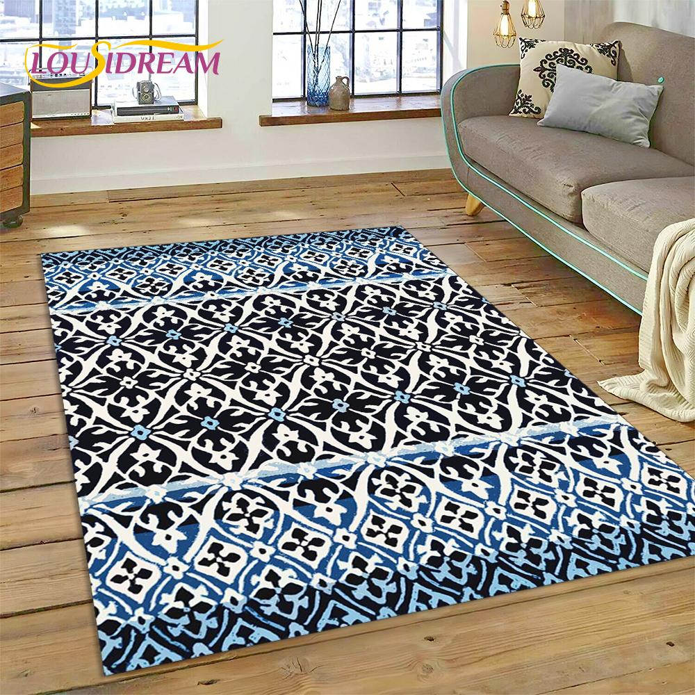 Classics Bohemia Nordic Turkish Celts Carpet Rug for Home Living Room Bedroom Sofa Doormat Decor,kid Area Rug Non-slip Floor Mat