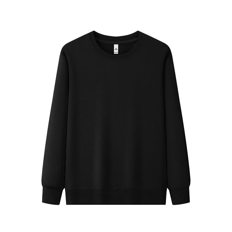 2025 Women's Custom Thick Loose Round Neck Hoodie - Autumn/Winter Fashionable Casual Long Sleeve Workwear Uniform