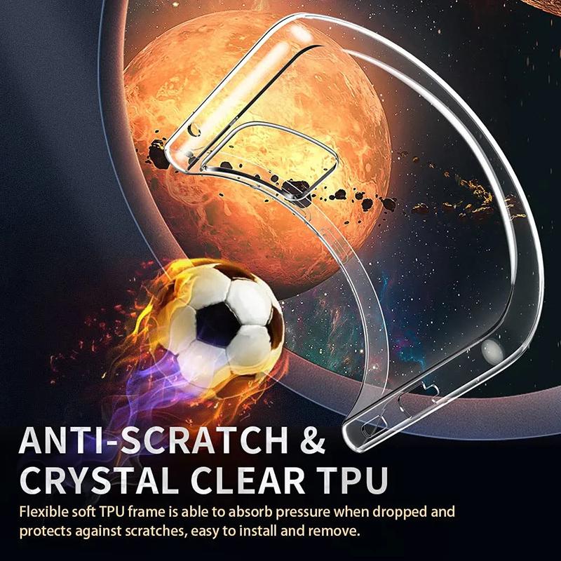 Ultra Thin Silicone Clear Soft Case for Samsung S23 Ultra A54 A34 A14 A04 A04S A53 A73 A33 A23 A13 A52 A32 A22 A72 A12 A51 A71 Full Shockproof Cover