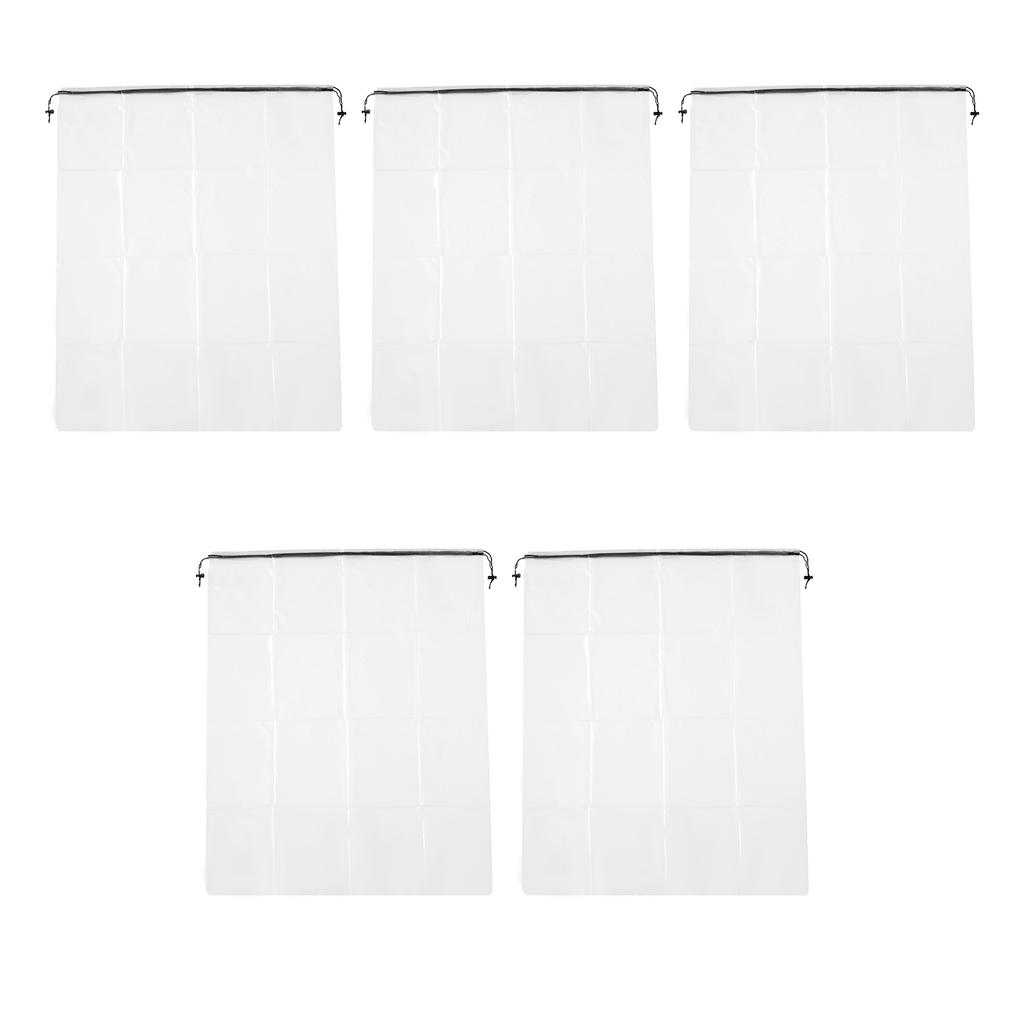 4/5Pcs Plant Covers Large Winter Tree Protection Bag with Drawstring Breathable Frost Blankets Garden Plants Frost Tree Cover