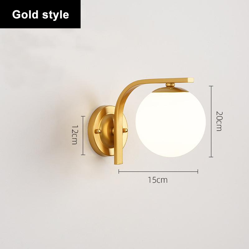 Bedroom Wall Lamp, Bedside Simple, Modern Living Room Background Wall, Luxurious Staircase, Hallway, Balcony Lamp