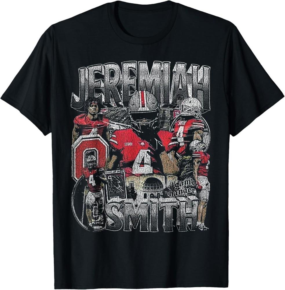 Винтажная футболка с принтом Jeremiah Tee Graphic Smith в стиле 90-х унисекс Футболка Унисекс Футболка XXXL