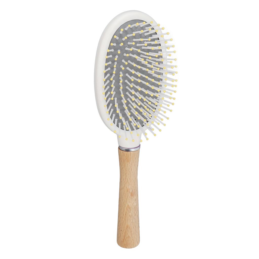 Hair Brush Natural Environmental Beech Paddle Brush for Thick Curly Thin Long Short Wet Dry Hair