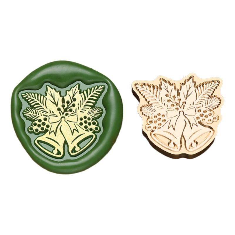 Christmas Seal Stamp Head Replacement, Embossed Seal Stamp Head for Seal Envelope, Invitations Scrapbooking Decoration