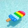 Giant Inflatable Float Ice Cream Shape 107 Cm Multicolor for Children and Adults Pool or Beach