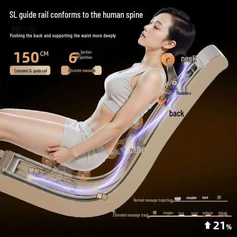 Smart 3D Scanning Massage Chair with Full Body QR Code Payment