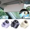 Clip-On Car Cooling Fan with Temperature Display, USB Rechargeable Portable Fan for Sun Visor, 3-Speed Adjustable, Low Noise
