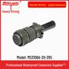 Heavy Duty 17-Pin Male-Female Connector Plug & Socket (US Standard, MS3106A20-29S/MS3102A20-29P)