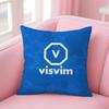 Brand Design V-Visvim Cushion Cover Premium Comfort Reversible Pillow Cove -Two In One Design for Any Room & Car Interior
