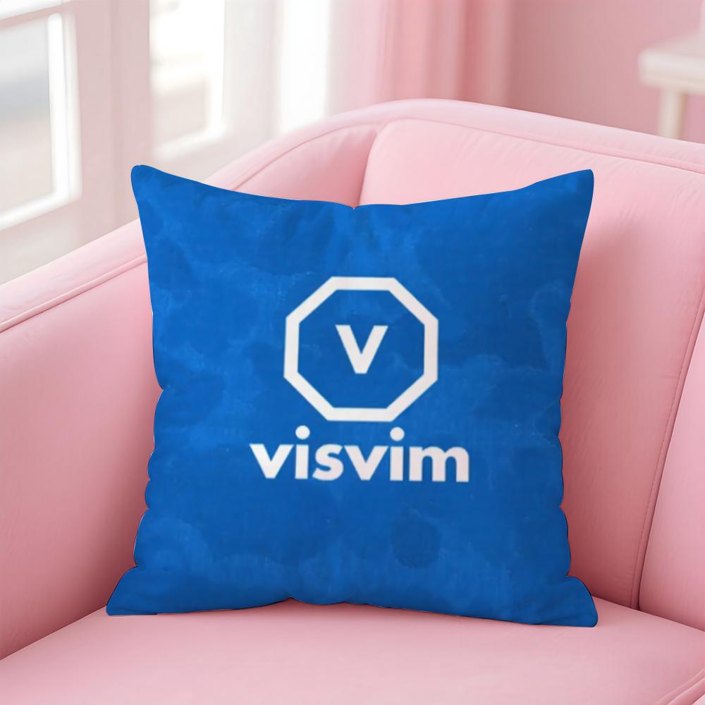 Brand Design V-Visvim Cushion Cover Premium Comfort Reversible Pillow Cove -Two In One Design for Any Room & Car Interior