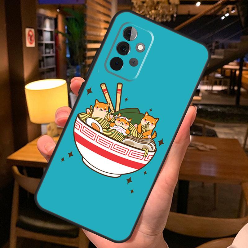 

Чехол для любителей лапши рамен для Samsung Galaxy A16 A06 A26 A36 A56 A52 A53 A33 A13 A34 A54 A14 A15 A35 A55 A22 A32 Samsung A36