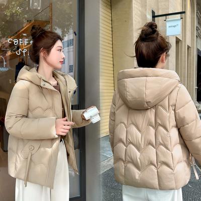 Winter Daunenjacke für Damen, Kurz, Stilvoll, Neuer Stil, Verdickte Baumwolljacke, Winter Verdickte Baumwolljacke