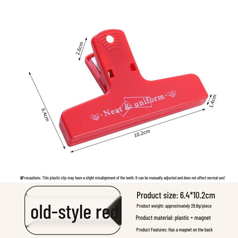 Creative Multifunctional Strong Magnetic Binder Clips for Stationery and File Fastening