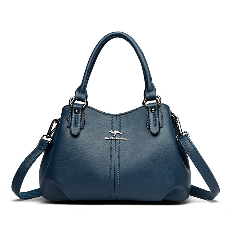 Prosta Torba Tote w Stylu Retro, Torba Crossbody z Wieloma Przegródkami, Codzienna Torba na Ramię Odpowiednia na Co Dzień, na Czas Wolny, do Dojazdów do Pracy