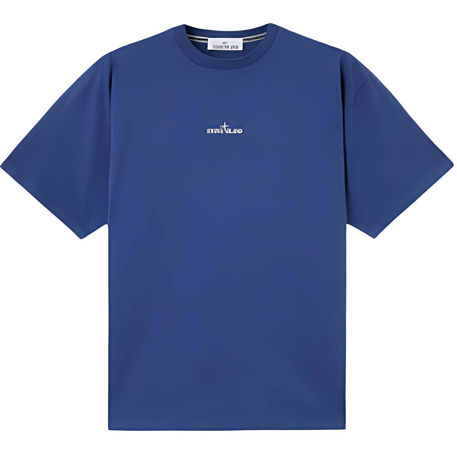 

STONE ISLAND Мужская футболка с коротким рукавом и круглым вырезом с принтом логотипа Топы Синий K1S1521002RCS0153-V0028 M