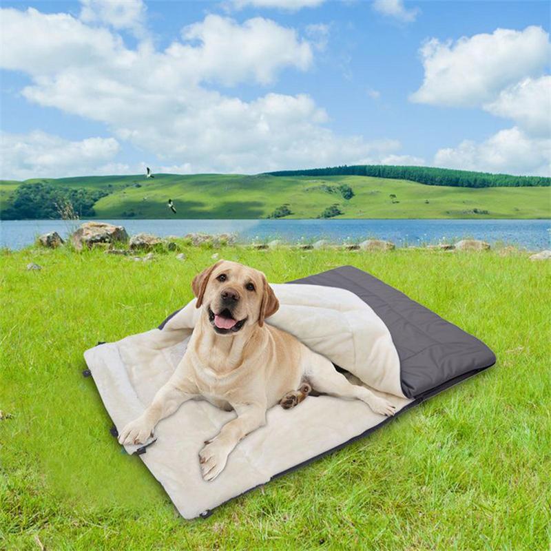 

Dog Sleeping Bag Cat Bed With Pillow Waterproof Warm Pet Accessories For Camping Hiking Backpacking Indoor Outdoor CHINA