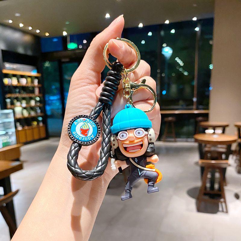 Keychain Ace Cartoon Pendant Cute Creative Schoolbag Keychain Small Gift
