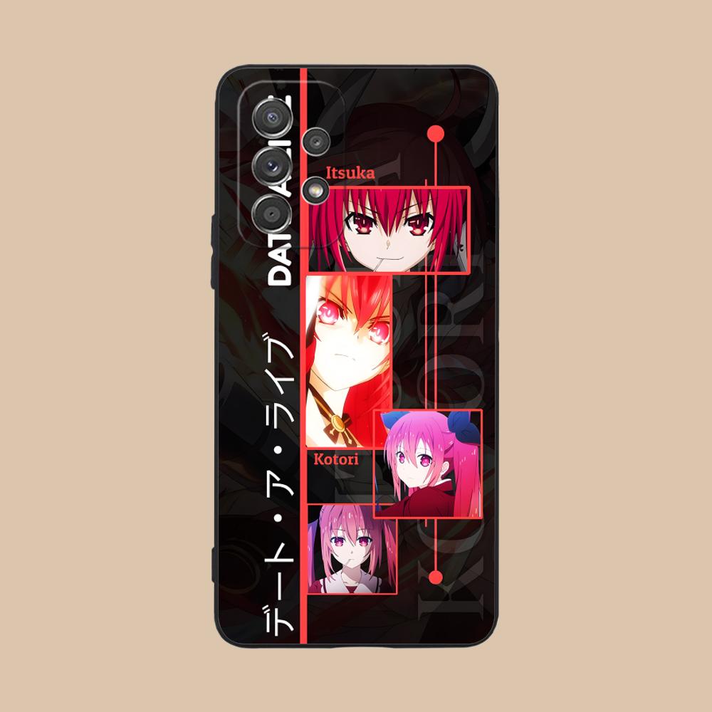 

Чехол для мобильного телефона Date a Live Котори Ицука, матовый ТПУ, для Samsung Galaxy A56 55 54 53 52 51 36 35 34 23 16 15 5G, цветная крышка Galaxy A51 5G