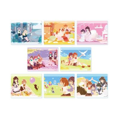 TV Anime "Na Nare Hana Nare" 02 [Scene Illustration] Acrylic Card Box of 8