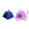 Portable Folding Pet Tent Houses Cats Dogs House Pet Cage for Outdoor Tent Puppy Moisture-Proof Tent for Camping