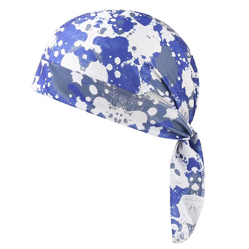 Mountain Bike Pirate Bandana: Sun Protection & Sweat Absorption Hat for Cycling