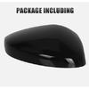 Right Passenger Wing Mirror Cover Cap Gloss Black For -2024 2025 Honda Civic