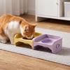 Anti-Spill Elevated Cat Bowl Leak-Proof Dog Food Container High Quality Raised Pet Feeder Camping
