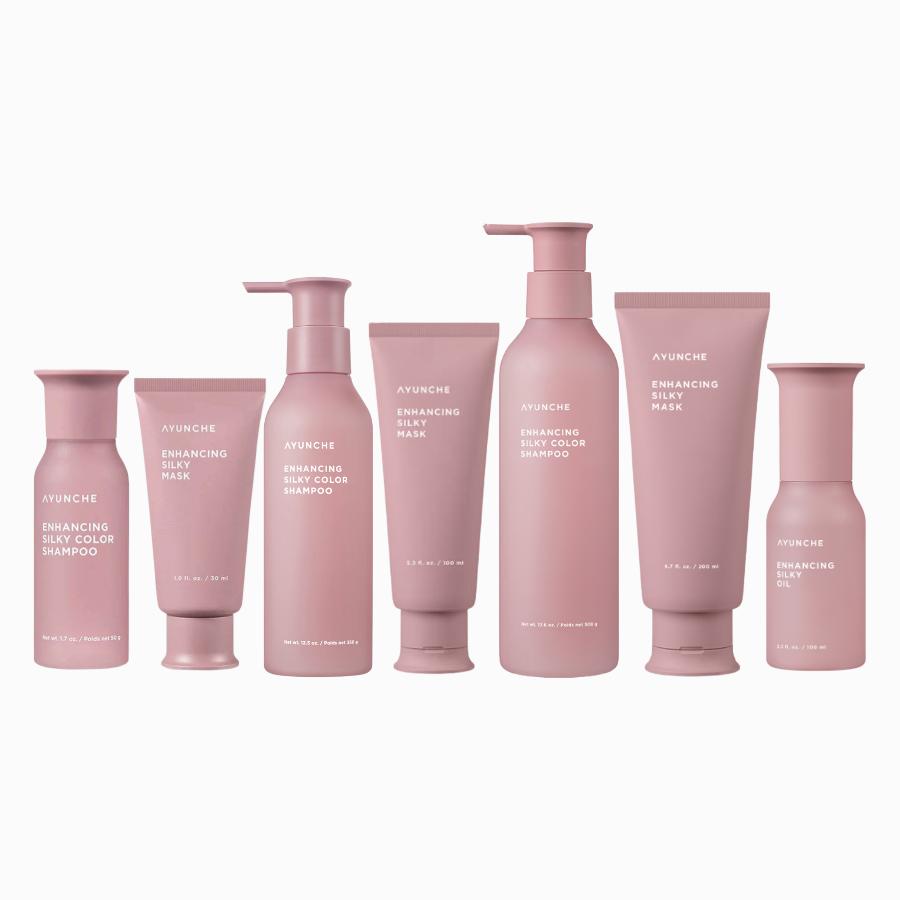 Ayunchae Enhancing Silky Hair Care Set [Shampoo, Mask, Oil]