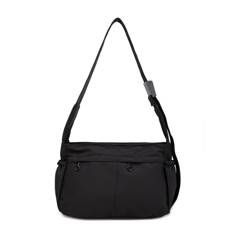 Ielgy Sunscreen Waterproof Lightweight Canvas Bag Multi-pocket Large Capacity Casual All-match One-shoulder Messenger Bag