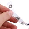 Holder Work Badge Charm Resin ID Badge Clip Card Badge Holder ID Lanyard Reels Keyring Badge Reel