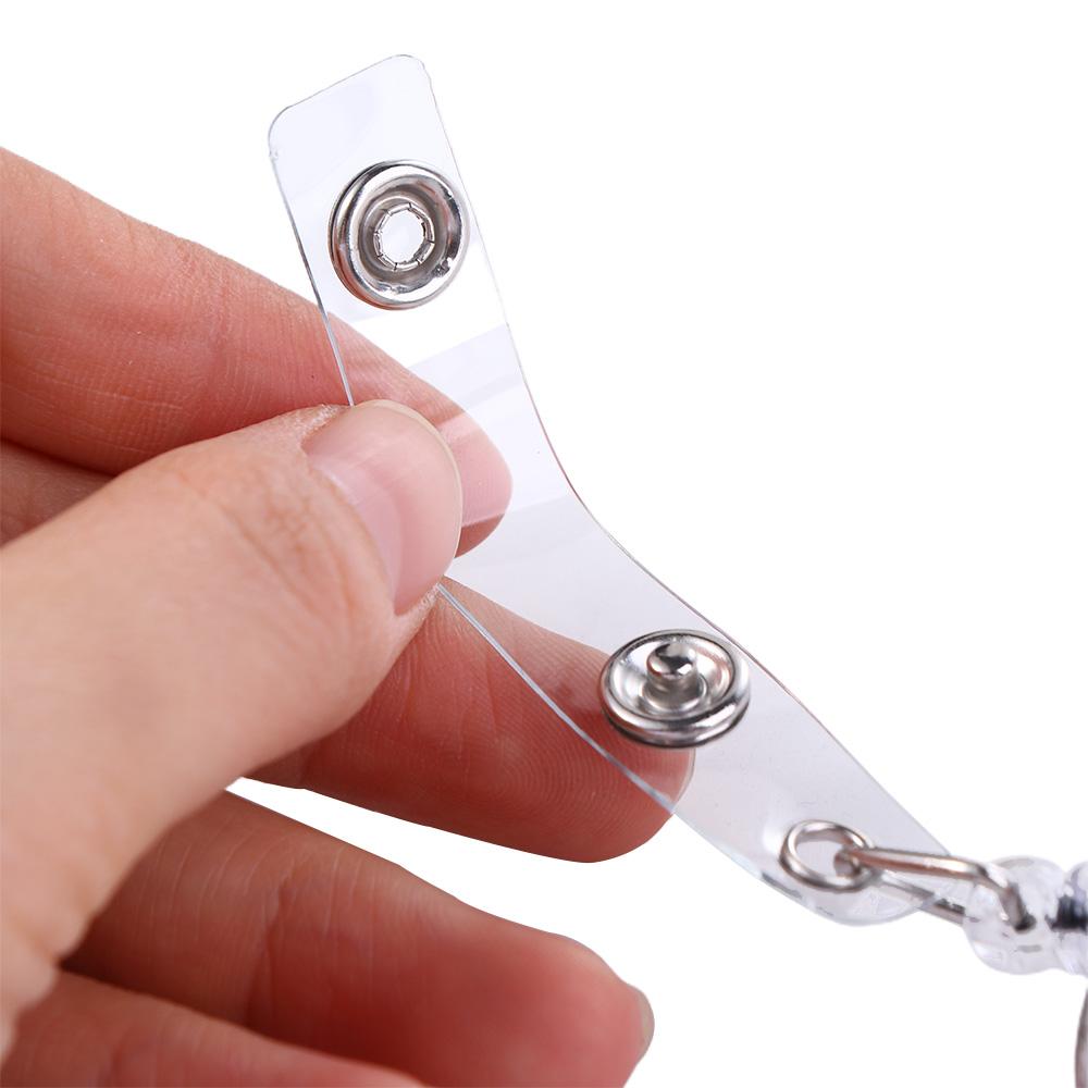 Holder Work Badge Charm Resin ID Badge Clip Card Badge Holder ID Lanyard Reels Keyring Badge Reel