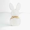 Rabbit Ornament Cute Easter DIY Cartoon Animal Style Happy Wooden Bunny Crafts Decoration Children Gift