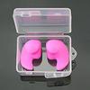 1Pair Durable Earplugs Classic Portable Texture Waterproof Soft Earplugs