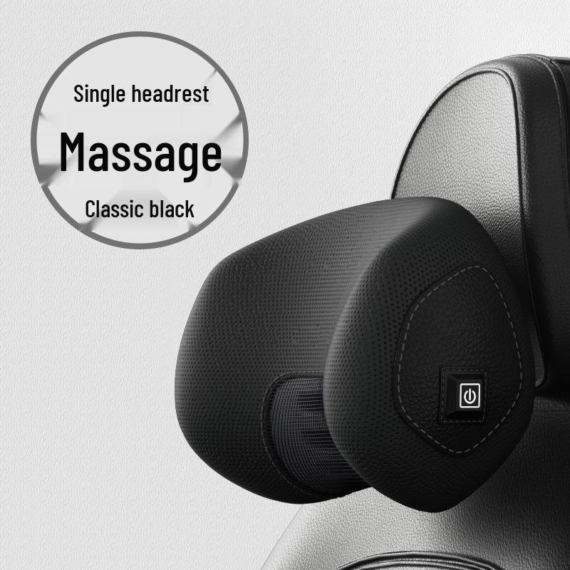 

Car Massage Lumbar Support Cushion - Ergonomic Backrest & Waist Rest for Driving