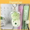Bunny Pig Frog And Bear Cartoon Animal Plush Keyring Set For Kids Decor Backpack